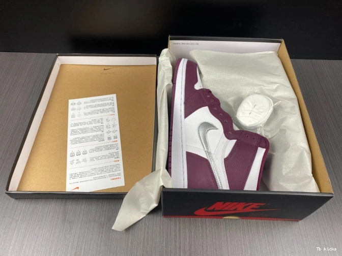 Cheap TBK OG Air Jordan 1 555088-611 High Bordeaux 0719